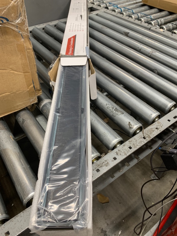 Photo 1 of Neodrain 28 in Matte Black Linear Shower Drain- with 2-in-1 Flat & Tile Insert Cover, 304 Stainless Steel Rectangle Shower Floor Drain,Floor Shower Drain