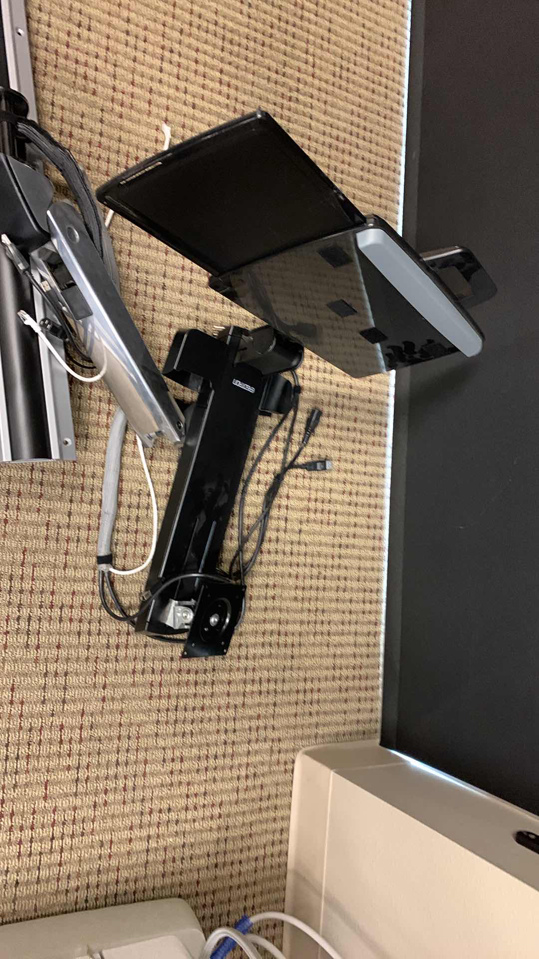 Photo 1 of ERGOTRON WALL MOUNTED MONITOR AND KEYBOARD STAND