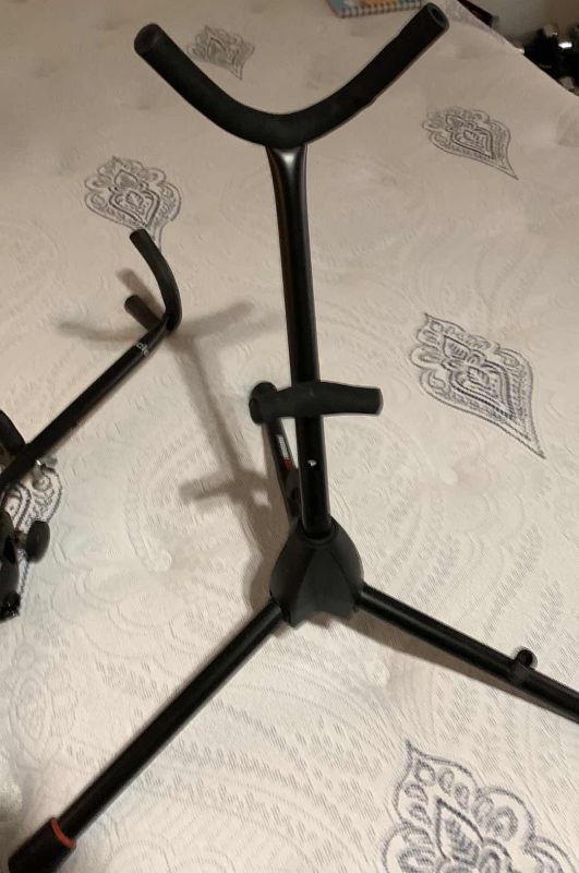 Photo 1 of 2-GUITAR STANDS