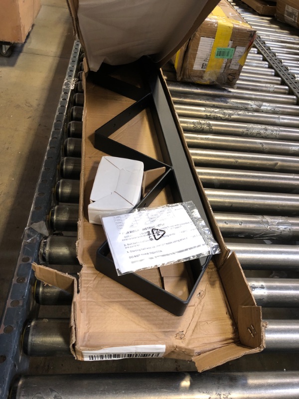 Photo 1 of DIYHD Steel Stair Riser 3 Step Stair Stringer for Deck Height 28in,Powder Coated Black,MAX Load Capacity:500lbs,1 Pack 3 Steps 1