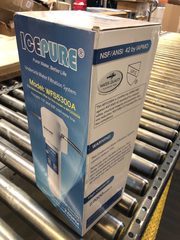 Photo 1 of ICEPURE Under Sink Drinking Water Filter System