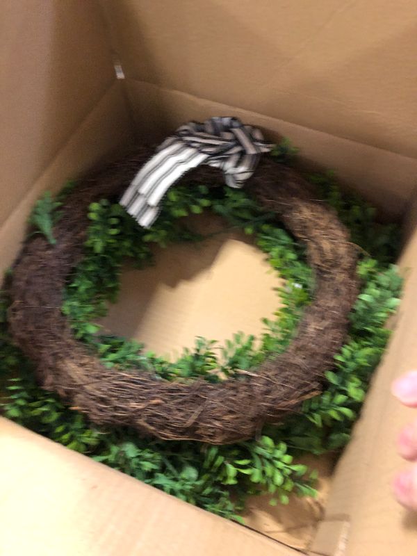 Photo 1 of OUTDOOR DOOR WREATH 