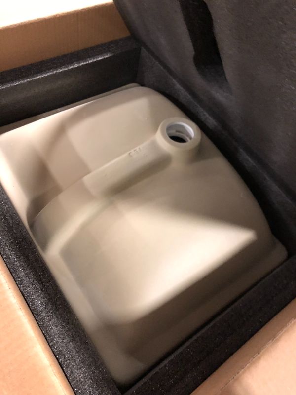 Photo 1 of 20 Inch Undermount Bathroom Sink Rectangle Sink Ada Compliant Bathroom Sink White Ceramic Under Counter Bathroom Sink with Overflow (20"x15")