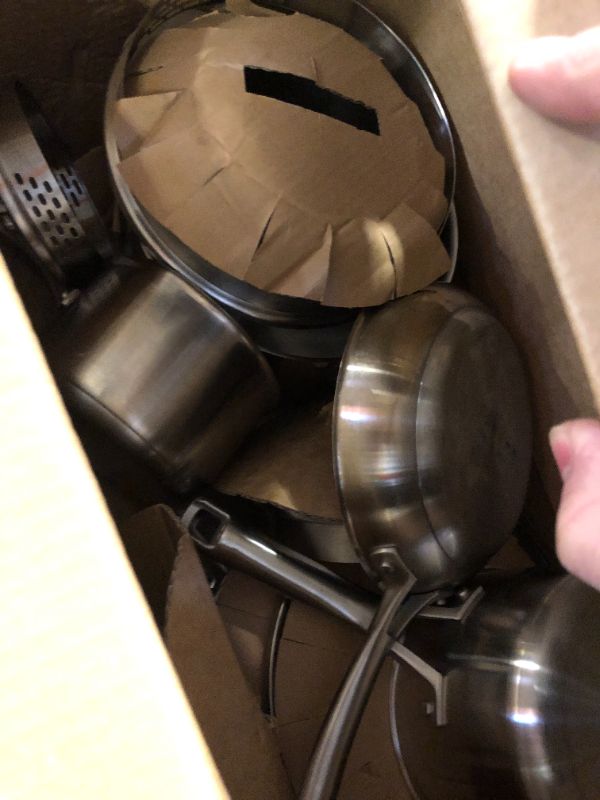 Photo 2 of Calphalon 10-Piece Pots and Pans Set