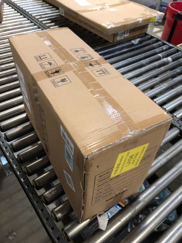 Photo 1 of Kitstorack 228QT Large Plastic Stackable Storage Bins with Lids, Collapsible Storage Bins with Wheels and Doors for Home Storage Closet Organizers and Storage, PP