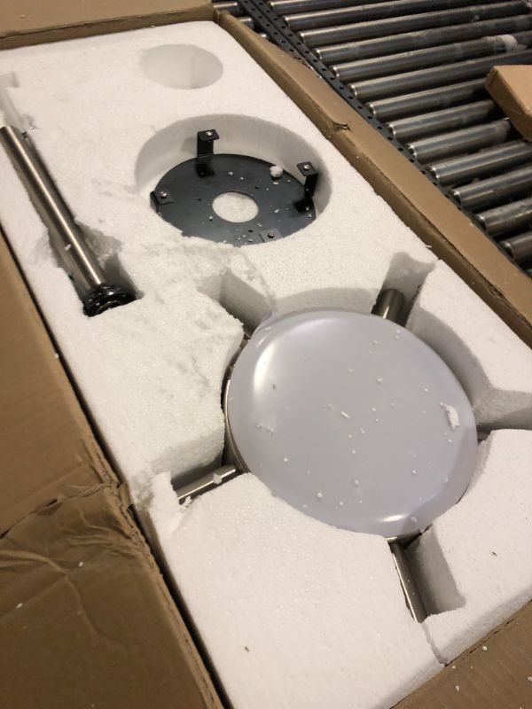 Photo 1 of YITAHOME 60 Inch Ceiling Fan with Light and Remote, 5 Blades with Crystal Rod Design, Modern Chandelier Ceiling Fan with Reversible Quiet Motor, Indoor Ceiling Fan with 3 LED Colors, Nickel