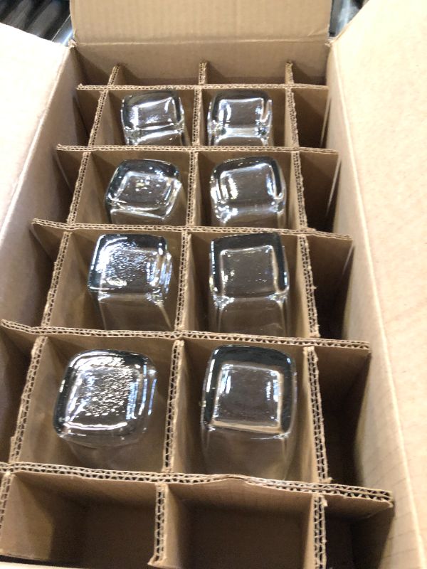 Photo 1 of Anchor Hocking Rio Drinking Glasses Set, 16 Piece Set (8 Rocks Glasses & 8 Tumbler Glasses)