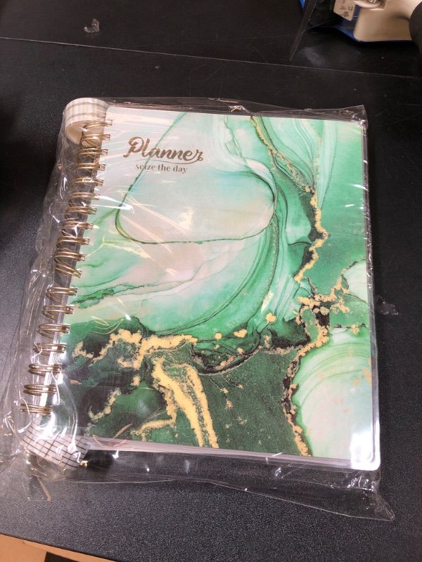 Photo 2 of Arundhati 18 Months Daily Planner 2024-2025, 8.5x9.8"July.2024–Dec.2025 Academic Daily Weekly Monthly Planner Yearly Agenda,Planners 2024-2025 for Women,Men,Students,Teacher, Bookmark, Notes Sets