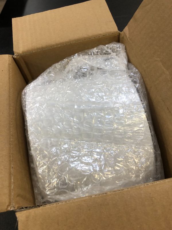 Photo 1 of FOCUSLINE 100 Count White Plastic Plates 7 Inch, Disposable Heavy Duty Plastic Dessert Plates- Premium Hard Plastic Plates Fancy Disposable White Plates for Weddings, Parties and Events