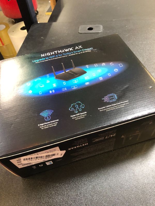 Photo 1 of Netgear Nighthawk RAX30 AX2400 Wireless Dual-Band Gigabit Router