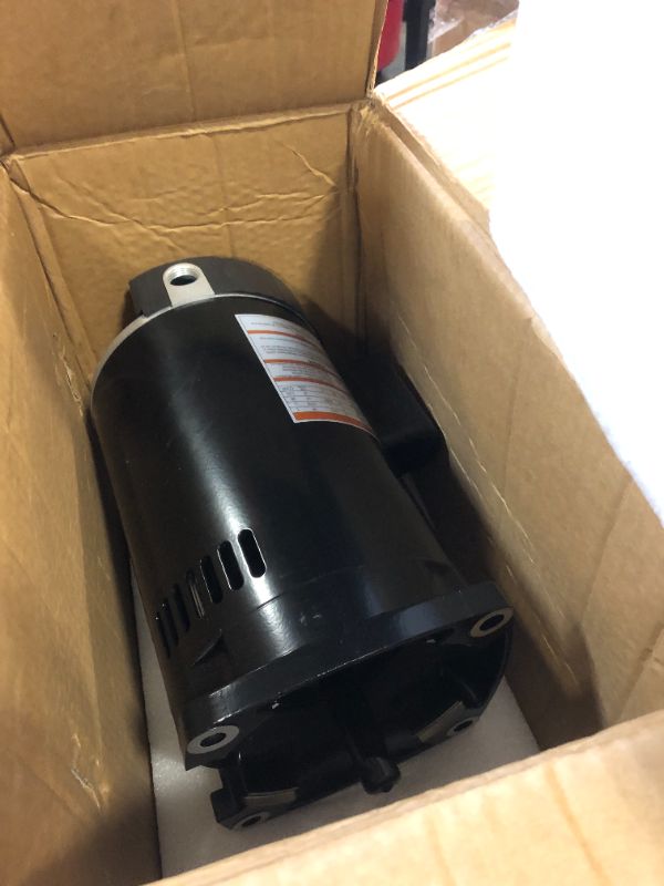 Photo 2 of Ballmers B2853 1 HP Replacement Pump Motor 3450RPM 115/230V Motor for Inground Pool Pumps 6.6/13.2 Amps, 1.25 Service Factor, 56Y Frame, Replace# 340038 B2853 B2853V1