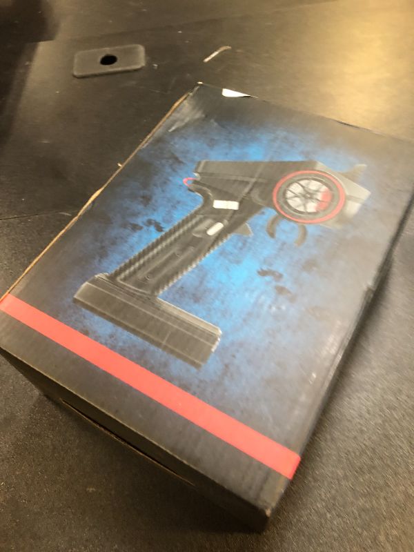 Photo 1 of Hobby Fans RC Radio System 8CH 2.4G RC Transmitter with Receiver and 7.4V 850mAh Battery Anti-Jamming Remote Controller with 2.4inch Color Screen for RC Car Crawler Boat, Black