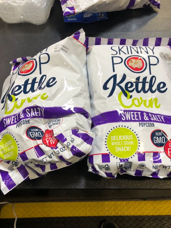 Photo 2 of 2 PACK--SkinnyPop Sweet  Salty Kettle Popcorn - 5.3oz-11/14/2024