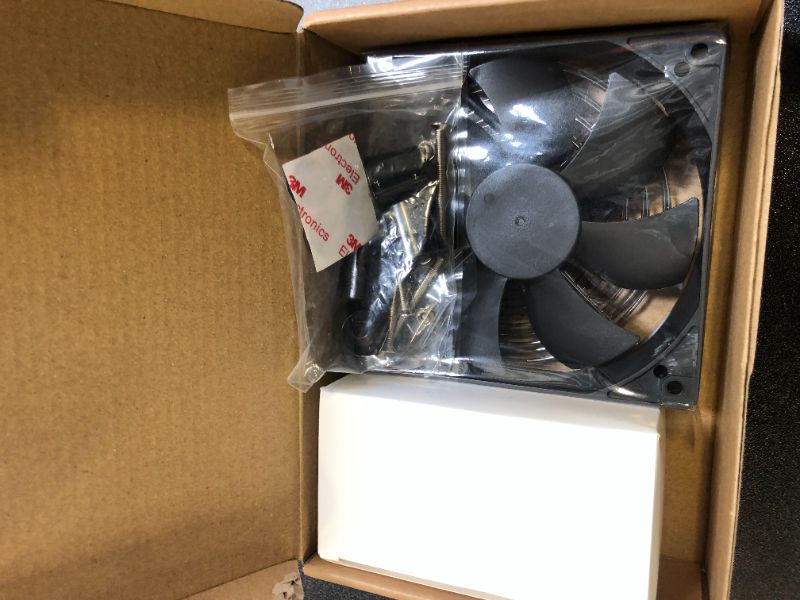 Photo 2 of Wathai 120mm x 25mm 110V 220V AC Powered Fan with Speed Controller 3V to 12V