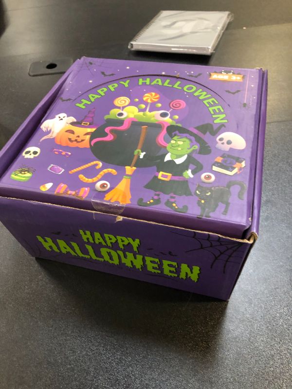 Photo 1 of 144 PCS Halloween Party Favors for Kids, 18 Pack Prefilled Small Plastic Witch Cauldron Halloween Toys in Bulk for Halloween Party School Classroom Prizes Trick or Treats Gifts