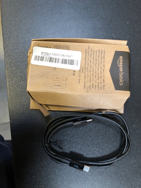 Photo 2 of Amazon Basics USB-C to USB-C 2.0 Fast Charger Cable