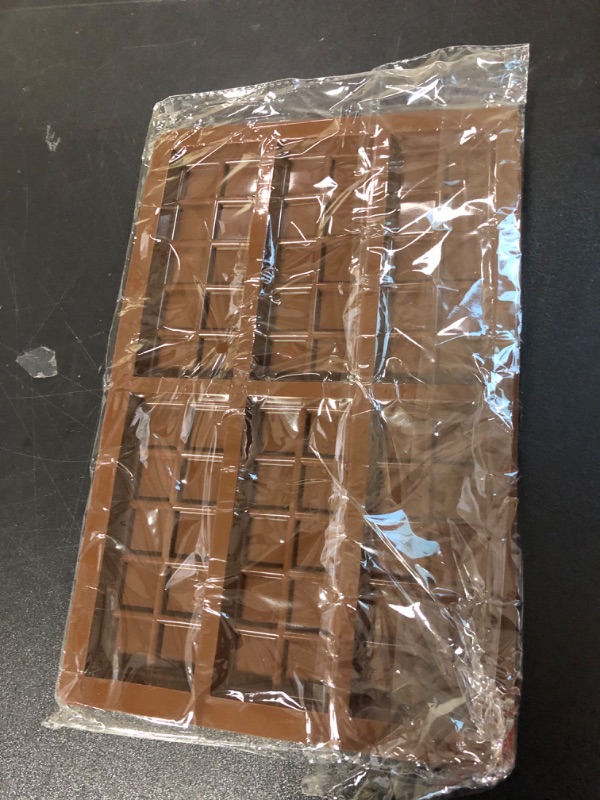 Photo 1 of Muswelf Silicone Chocolate Bar Mold Deep, 1PCS Small 6 Cavities Thick Chocolate Bar Mold for Stuffed Bar, Square Chocolate Mold for Filling Knafeh Pistachio Chocolate Candy Bar