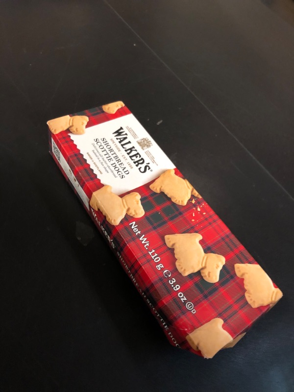 Photo 2 of exp oct 2025--- 1 box Walker's Shortbread Traditional Scottie Dog Shaped Cookies