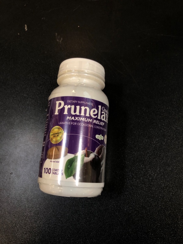 Photo 2 of exp 09/26----Prunelax Ciruelax Natural Laxative Maximum Relief Tablets