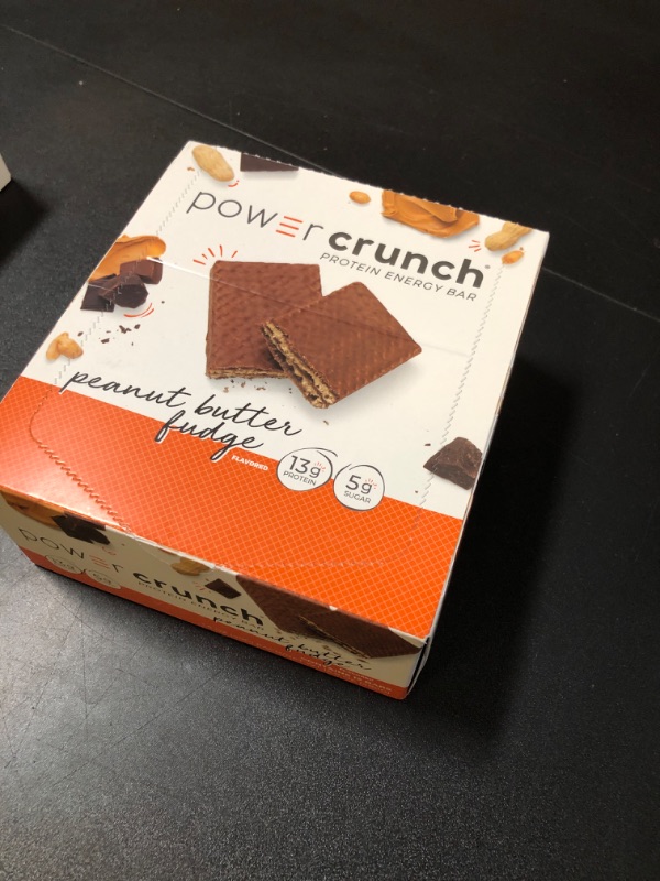 Photo 2 of BioNutritional Research Group Power Crunch Protein Energy Bar Peanut Butter Fudge 12 Bar(S)
best by 19 jun2025