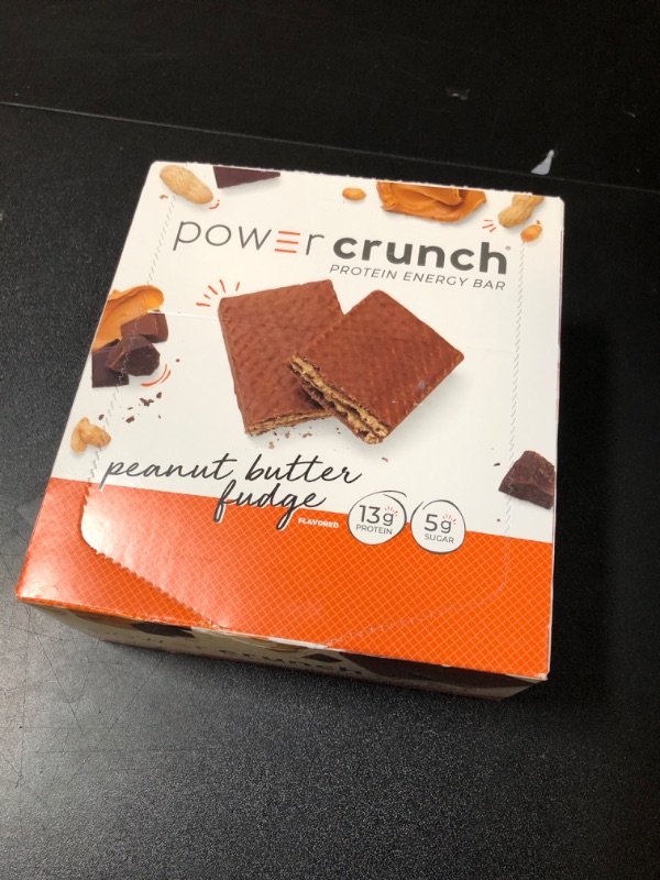 Photo 2 of BioNutritional Research Group Power Crunch Protein Energy Bar Peanut Butter Fudge 12 Bar(S)
best by 19 jun 25