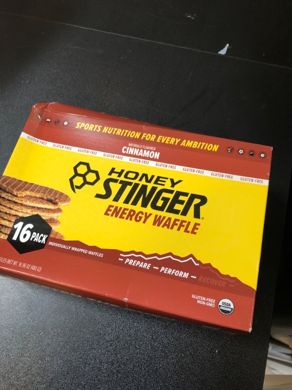 Photo 2 of Honey Stinger Organic Gluten Free Cinnamon Waffle Energy Stroopwafel for Exercise
bb aug 06 2025