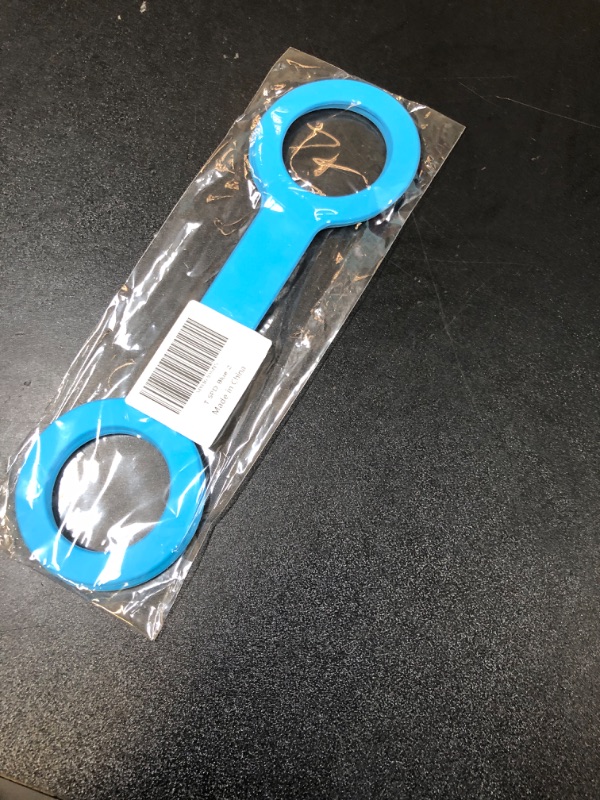 Photo 1 of Water Bottle Carrier Grip for Hydrogen Water Bottle Water Handle Grip for Hydrogen Water Bottle Generator,Cup Strap, Soft Band Holder Strap Makes Any Bottle Handheld (2PCS, Blue)