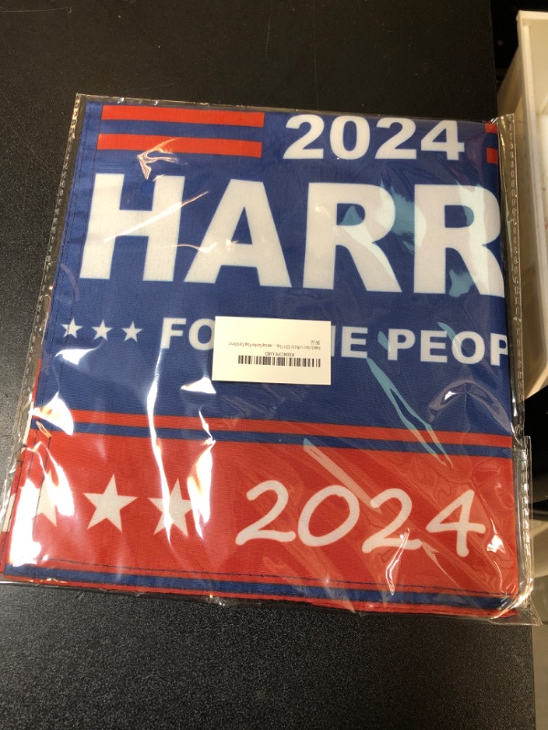 Photo 2 of Kamala Harris Waltz 2024 Flag Kamala Harris 2024 Garden Flag 12 x 18 Inch Double Sided Garden Flag Kamala Harris 2024 Banner Harris Tim for President Flags Camping Garden Flag Yard Decor