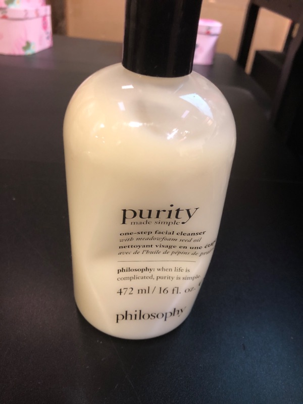 Photo 2 of Philosophy Purity Made Simple One-Step Paraben Free Cleanser