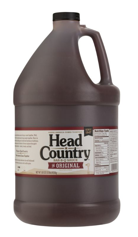 Photo 1 of Head Country Bar-B-Q Original Sauce Gluten Free 160 Ounce Pack of 1