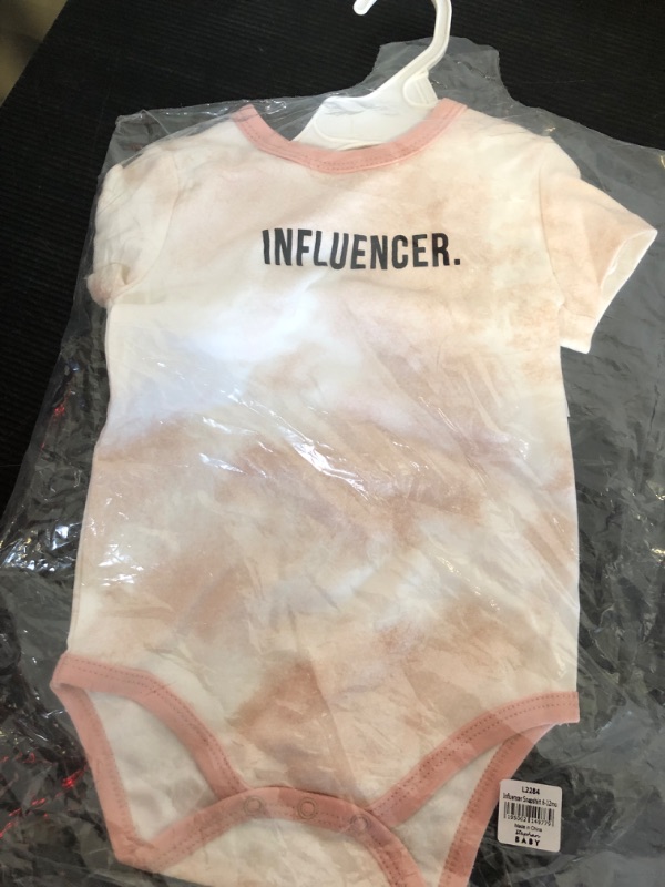 Photo 2 of Stephan Baby Snap Suit - Short Sleeve Cotton Bodysuit for Baby with Snap Closure, 6-12 Months, Influencer