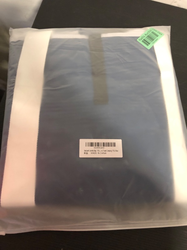 Photo 1 of Laundry Bag Backpack - 115L Laundry Bag Backpack Heavy Duty Extra Large with Shoulder Straps and Drawstring Closure - Durable Laundry Bag for Laundromat, College Dorm, Travel, Camping (115L-Blue)