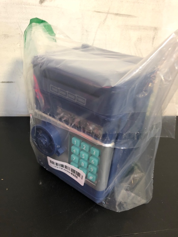 Photo 1 of Piggy Bank for Boys,Refasy Electronic Piggy Banks Password Money Saving Box Gifts for 11 Year Old Boy Money Bank Toy Birthday Gifts for Boys Girls Kids Safe Cash Coin Can(Navy)