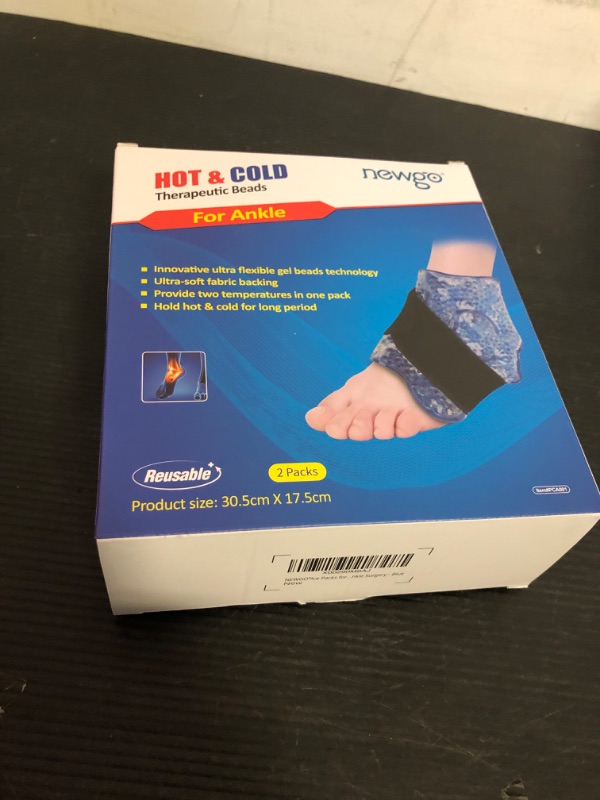 Photo 2 of NEWGO®Ankle Cold Pack Ice Wrap for Ankle Injuries 2 Pack Ankle Ice Pack for Swelling