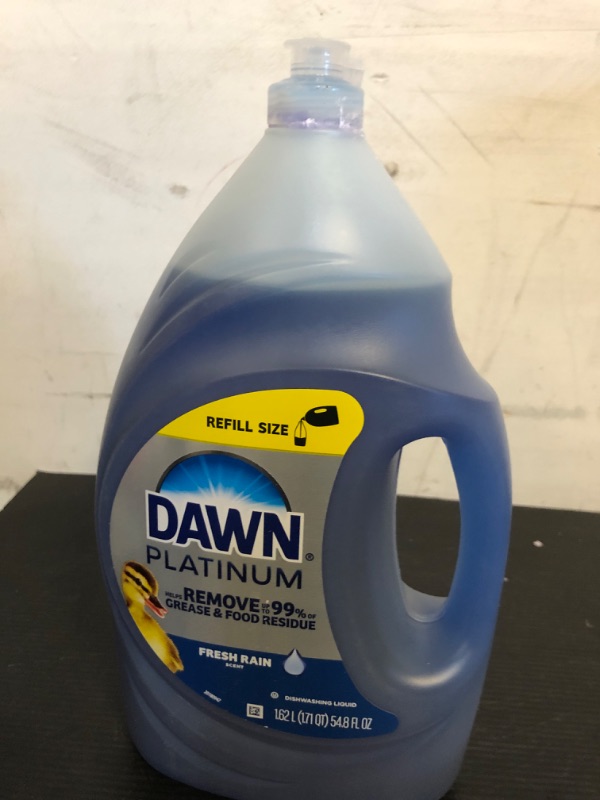 Photo 1 of Dawn Platinum Dish Soap Liquid, Dishwashing Liquid, Dish Detergent Liquid, Dish Liquid, Refreshing Rain Scent, 54.8 fl oz-Dish Soap Bulk