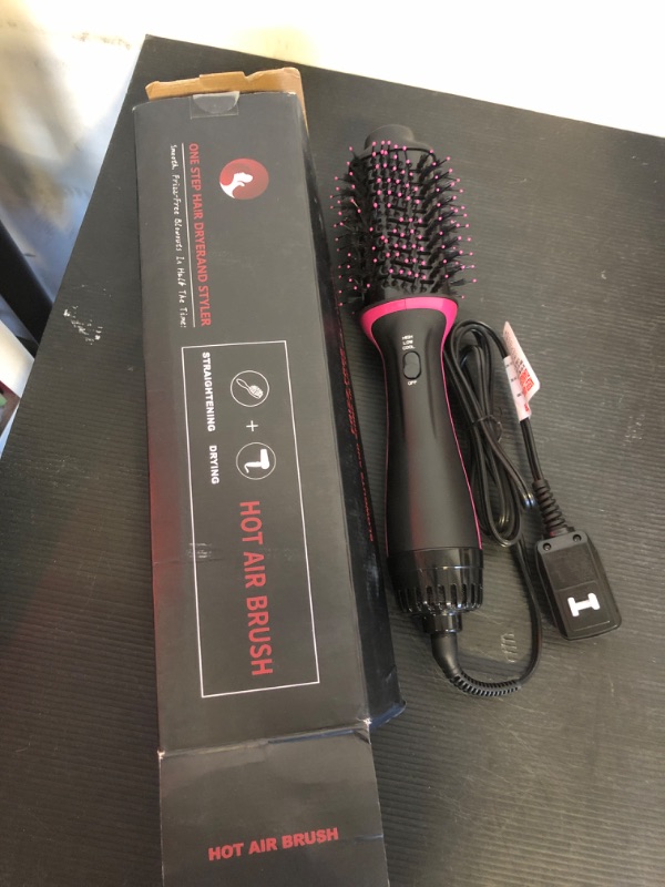 Photo 2 of Plus 2.0 Professional 4-in-1 Volumizing Hair Dryer Brush - Ionic Anti-Frizz Blowout for Drying, Straightening and Styling