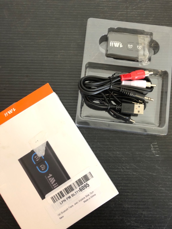 Photo 2 of 1Mii Bluetooth 5.3 Transmitter Receiver for TV to Wireless Headphones