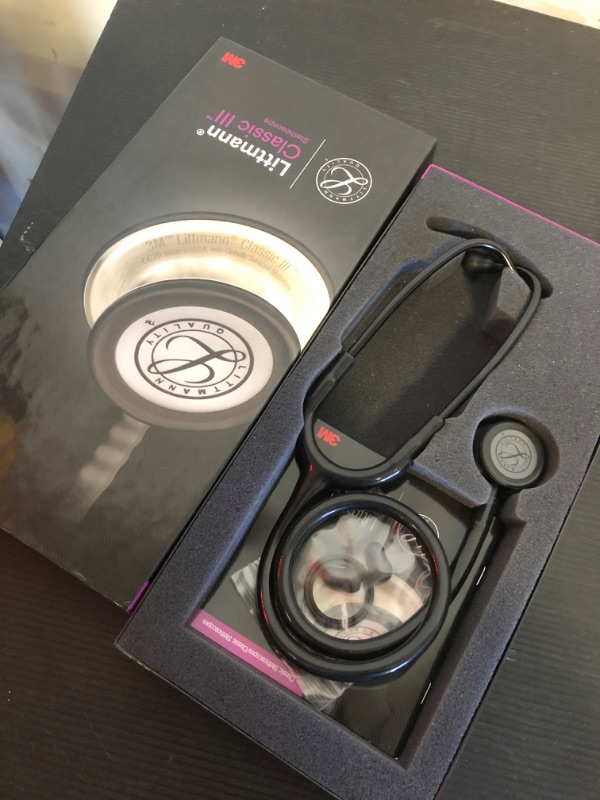 Photo 1 of Littmann Classic III Stethoscope, Smoke Raspberry, 5871