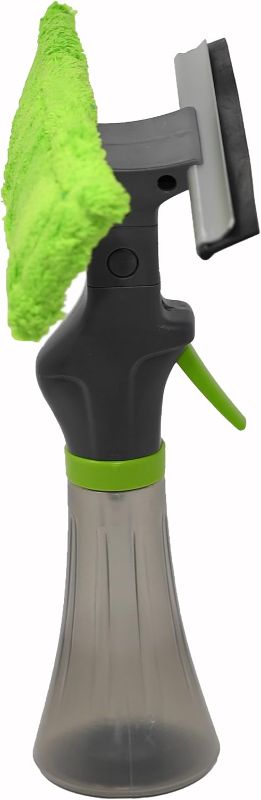 Photo 1 of 8 - BRAND NEW - HOME-X MULTIFUNCTION WINDOW CLEANER TOOL KIT WITH SPRAY BOTTLE, SQUEEQEE AND MICROFIBER WASHER HEAD