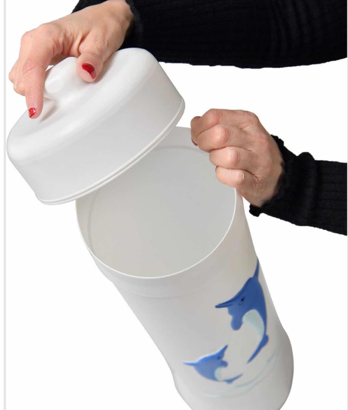 Photo 1 of CASE OF 6 HOME-X DOLPHIN TOILET PAPER HOLDER/ORGANIZER BATHROOM DECOR