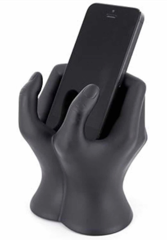 Photo 1 of CASE OF 12 ARAD THE ART OF HAND MOBILE PHONE HOLDER (BLACK)