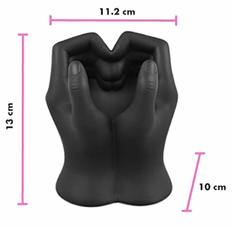 Photo 1 of CASE OF 12 ARAD THE ART OF HAND MOBILE PHONE HOLDER (BLACK)