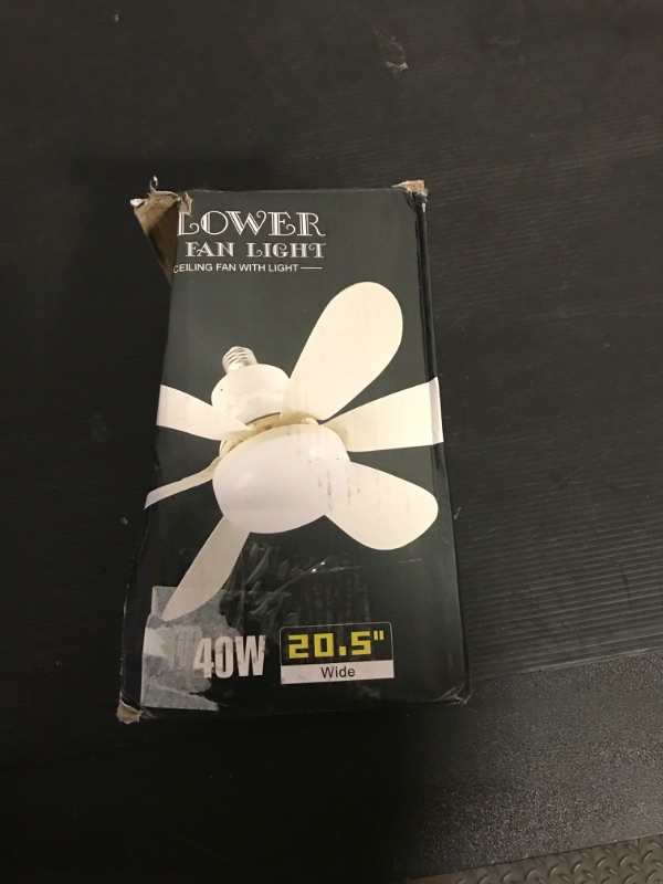 Photo 1 of Socket Fan Light Original, Ceiling Fans with Lights and Remote Control, Replacement for Light Bulb, 20.5 inch Light Bulb Fan with Socket Extender, Ceiling Fan for Bedroom, Kitchen, Living Room, GarageLPNPMAZ2289281