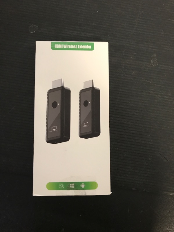 Photo 1 of sunmeg Wireless HDMI Transmitter Receiver with Adapter 4K, 1080P 60HZ HDMI Wireless Extender, Plug & Play 2.4G/5G Wireless HDMI Kit for Streaming Video and Audio to Monitor from Laptop/PC//Projector