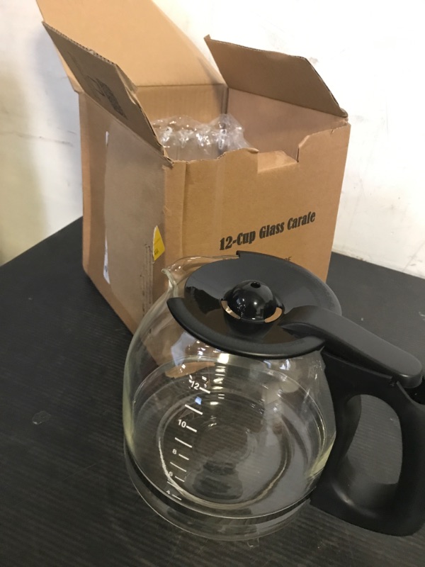 Photo 1 of 12-CUP Glass Replacement Coffee Carafe ONLY for KEURIG K-DUO Single Serve & Carafe Coffee Maker | NOT the K-Duo Essentials Model
