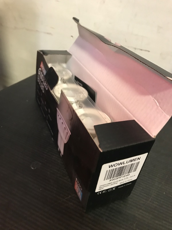 Photo 1 of WOWLUMEN Dimmable GU10 LED Light Bulbs, 5000K Daylight MR16 GU10 Bulb Replacement for Recessed Track Lighting, 5W 500LM LED Bulbs 40° Spotlight for Kitchen, Range Hood, Living Room, Bedroom, 6 Pack