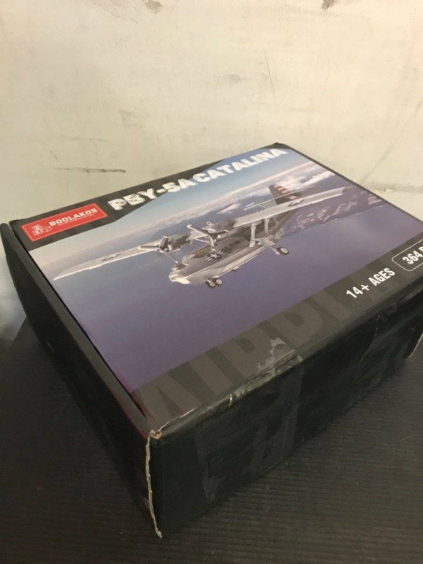 Photo 1 of BOOLAKOS WW2 Airplane PBY-5A Catalina Building Blocks Sets, Military Building Toy, Collectible WWII Air Force Gift for Adults (364PCS)