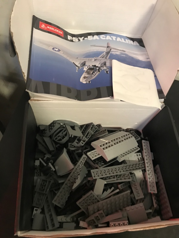 Photo 1 of BOOLAKOS WW2 Airplane PBY-5A Catalina Building Blocks Sets, Military Building Toy, Collectible WWII Air Force Gift for Adults (364PCS)