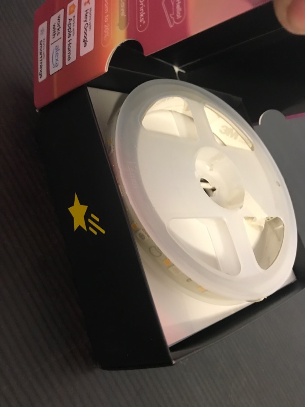 Photo 1 of LIFX Lightstrip Color Zones, Wi-Fi Smart LED Light Strip, Full Color with Polychrome Technology™, No Bridge Required, Compatible with Alexa, Hey Google, HomeKit and Siri, 120" Kit