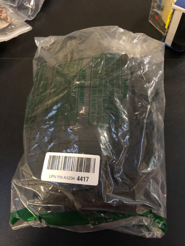 Photo 1 of LarKoo Tactical Compact Concealed Carry Sling Bag Cut Molle Pistol Holster EDC Single Shoulder Chest Backpack Pack (Black)